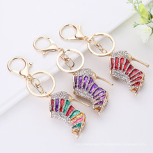 Wholesale Creative High-heeled Shoes Keychain Metal Pendant Promotional Gift